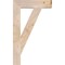 Ekena Millwork Traditional Block Smooth Bracket, Douglas Fir, 3 1/2"W x 18"D x 30"H BKT04X18X30TRA05SDF - alternate 3